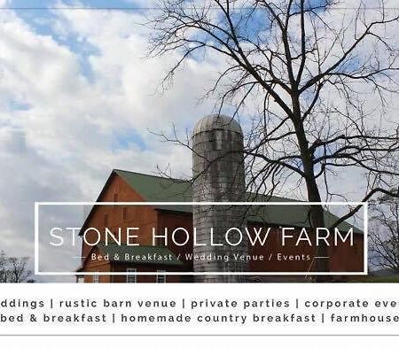 Stone Hollow Farms Bed and Breakfast Mercersburg Eksteriør billede